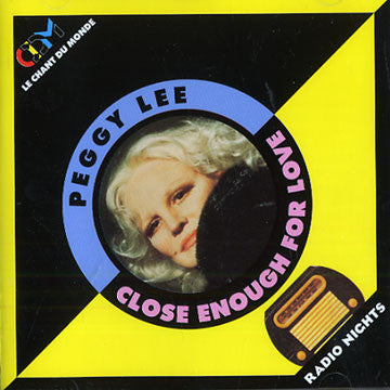 Peggy Lee : Close Enough For Love (CD, Album, RE)