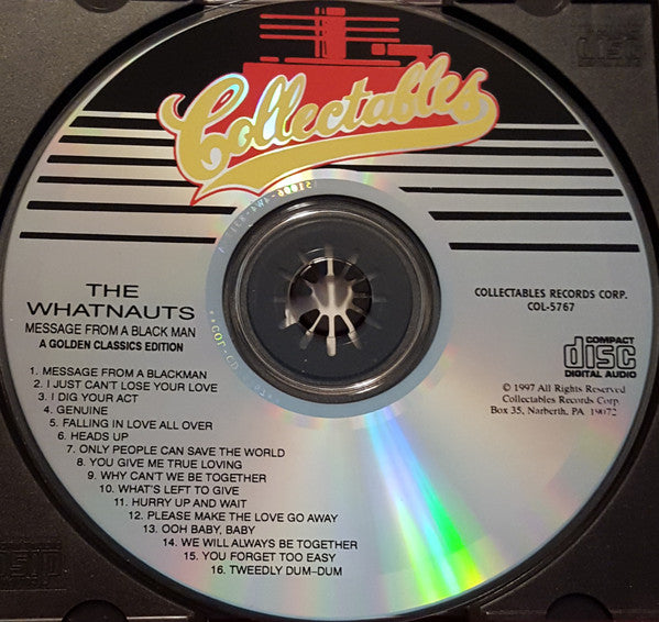 The Whatnauts : Message From A Black Man (CD, Comp)