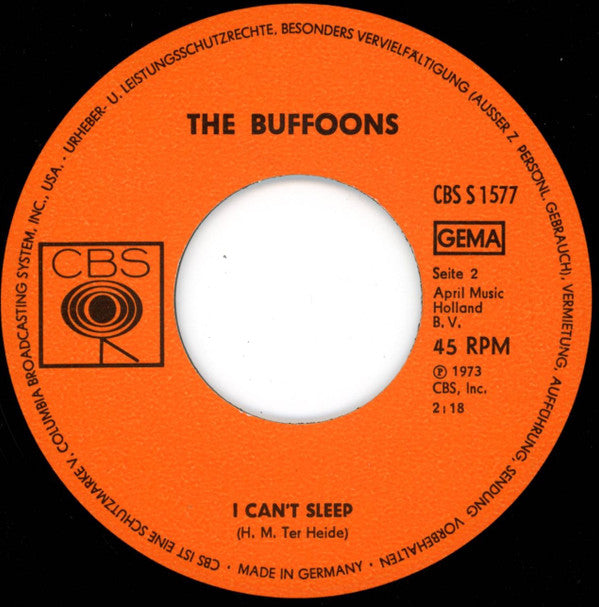 The Buffoons : Arizona (7", Single)