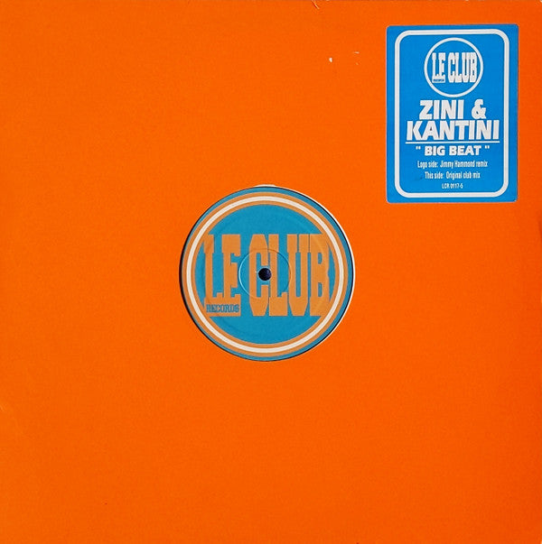 Zini & Kantini : Big Beat (12")