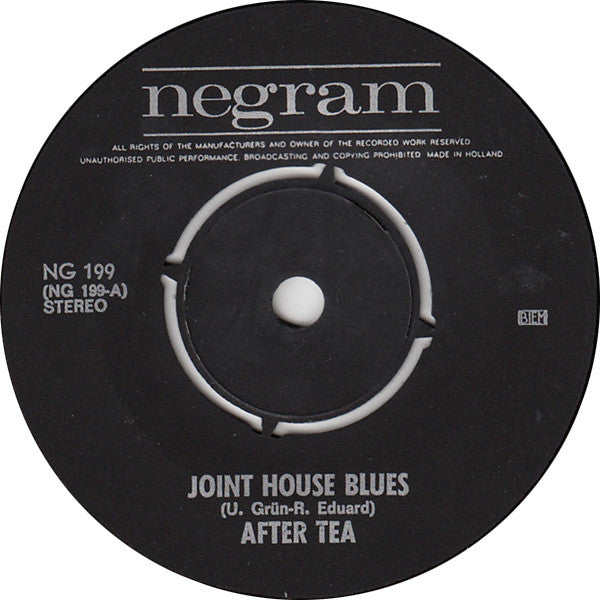 After Tea : Joint House Blues (7", Single)