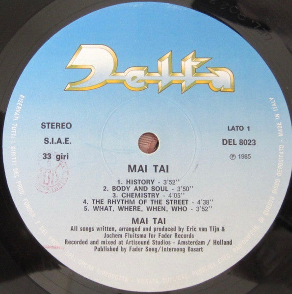 Mai Tai : Mai Tai (LP, Album)