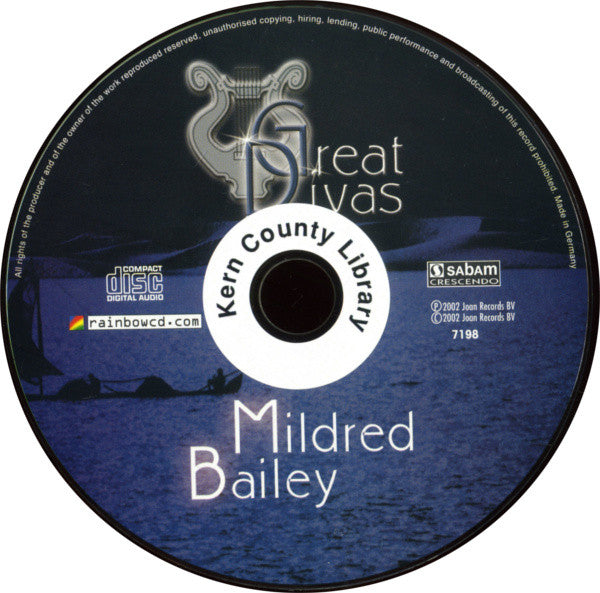 Mildred Bailey : Mildred Bailey (CD, Comp)