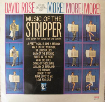 David Rose & His Orchestra : More! More! More! Music Of The Stripper And Other Fun Songs For The Family (LP, Album)