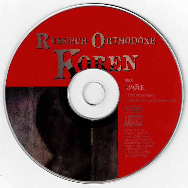 Various : Russisch Orthodoxe Koren (CD, Comp)
