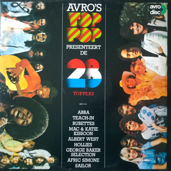 Various : Avro's Toppop Presenteert De 28 Toppers (2xLP, Comp)