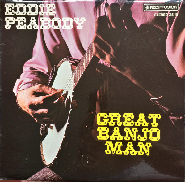 Eddie Peabody : Great Banjo Man (LP, RE)