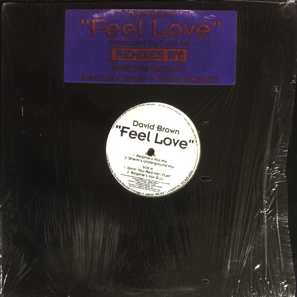 David Brown (37) : Feel Love (12")