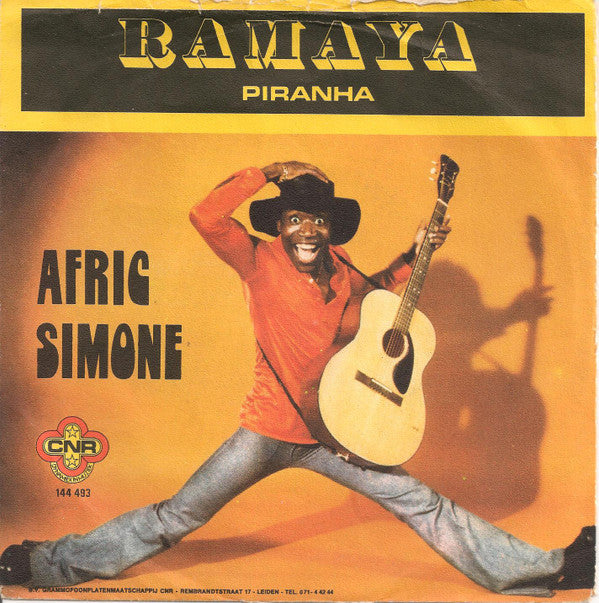 Afric Simone : Ramaya (7", Single, Red)