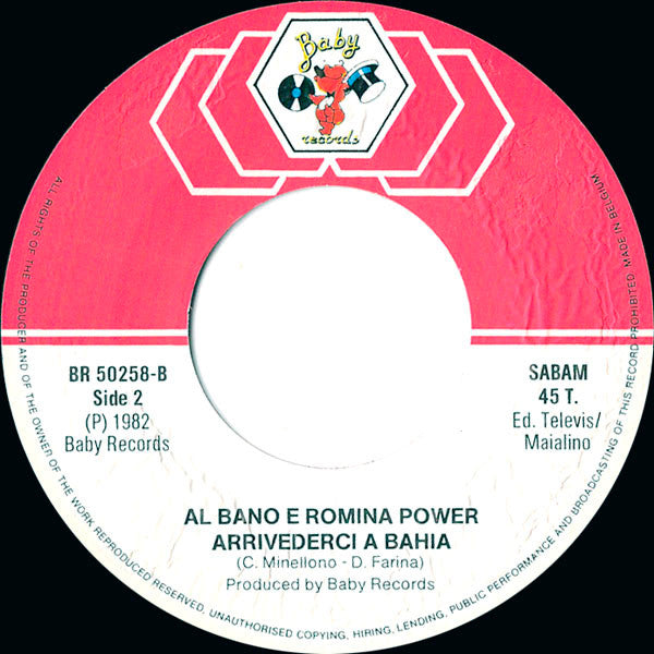 Al Bano & Romina Power : Felicitá   (7", Single)