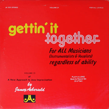 Jamey Aebersold : Gettin' It Together (2xLP)