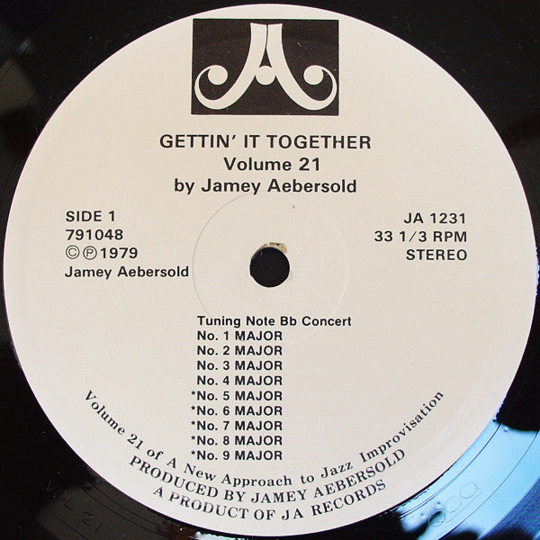Jamey Aebersold : Gettin' It Together (2xLP)