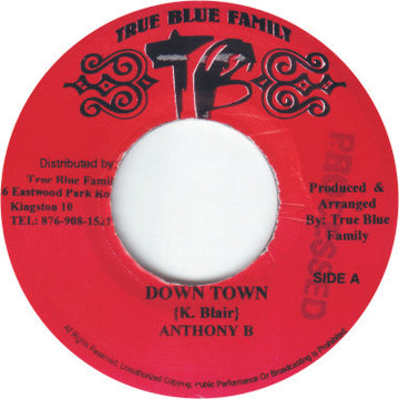 Anthony B : Down Town  (7")