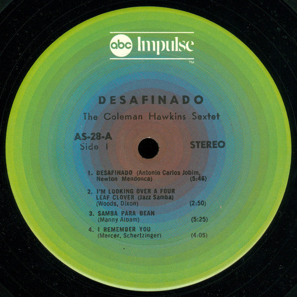 Coleman Hawkins : Desafinado: Bossa Nova & Jazz Samba (LP, Album, RE, Gat)