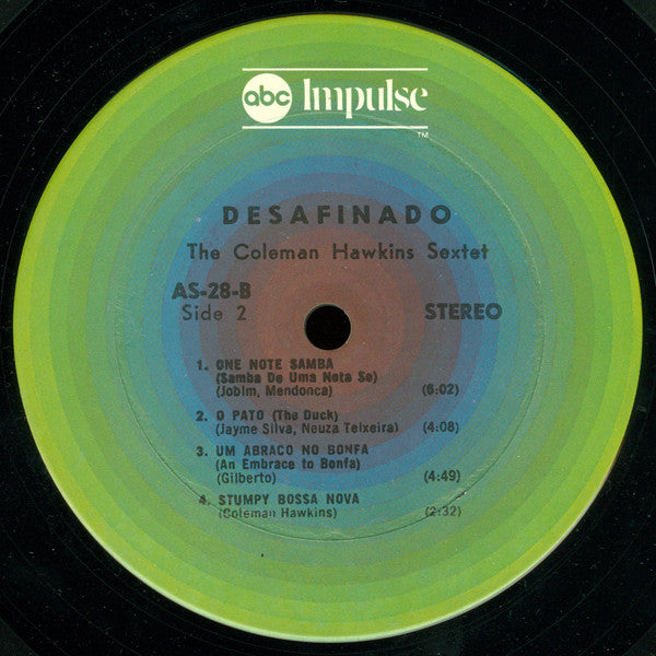 Coleman Hawkins : Desafinado: Bossa Nova & Jazz Samba (LP, Album, RE, Gat)