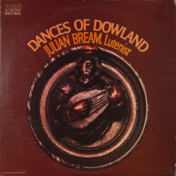 Dowland*, Julian Bream : Dances Of Dowland (LP, Album, RE)