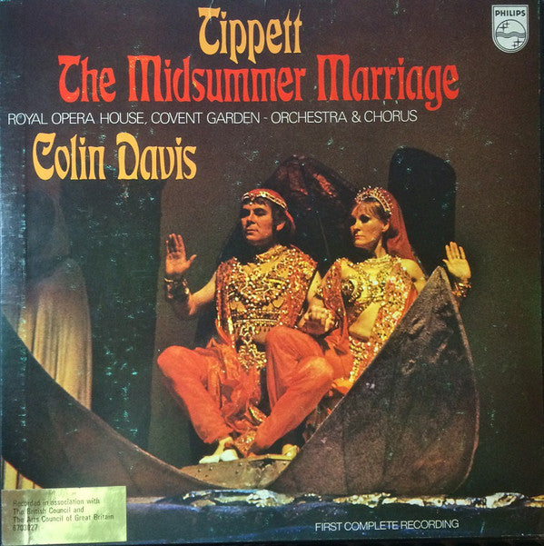 Sir Michael Tippett - Orchestra Of The Royal Opera House, Covent Garden & Chorus Of The Royal Opera House, Covent Garden, Sir Colin Davis : The Midsummer Marriage (3xLP, Album + Box)