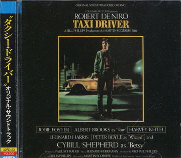 Bernard Herrmann : Taxi Driver - Original Soundtrack Recording (CD, Album, RE)