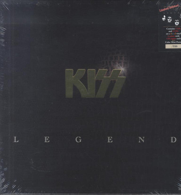 Kiss : Legend (5xLP, Comp, Ltd, Unofficial, 180 + 3xCD, Album, Lt)