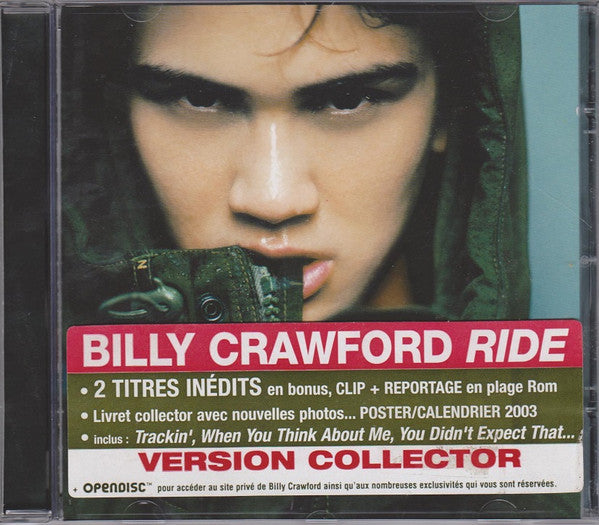 Billy Crawford : Ride (CD, Album, Enh, Col)