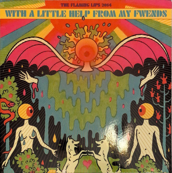 The Flaming Lips : With A Little Help From My Fwends (LP, Album, Ltd, Ora + CD, Album)