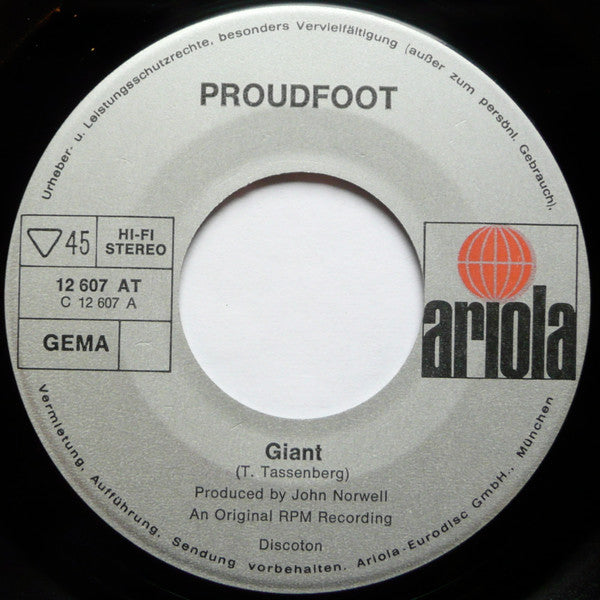 Proudfoot : Giant (7")