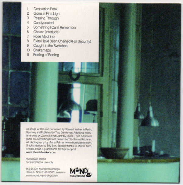 Stewart Walker : Ivory Tower Broadcast (CD, Album, Promo)