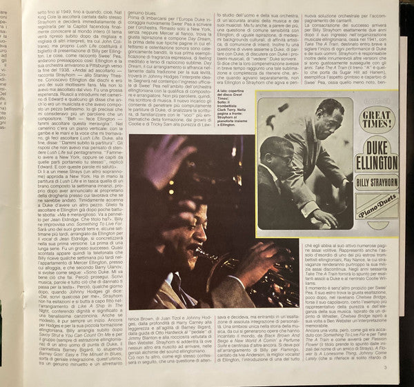 Billy Strayhorn : Billy Strayhorn (LP, Comp)