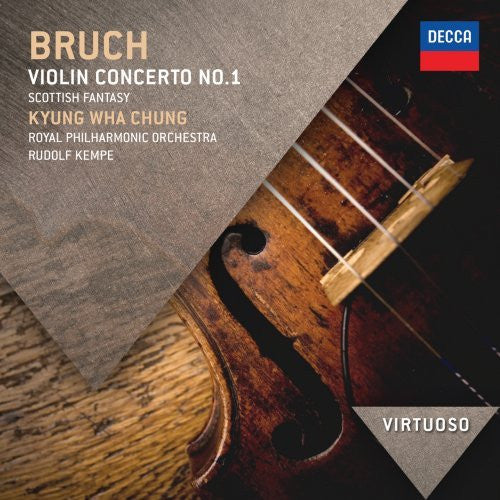 Max Bruch, Kyung-Wha Chung, Royal Philharmonic Orchestra, Rudolf Kempe : Violin Concerto No. 1 - Scottish Fantasy (CD)