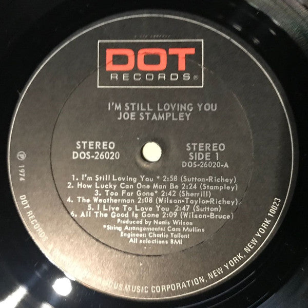 Joe Stampley : I'm Still Loving You (LP, Album, Son)