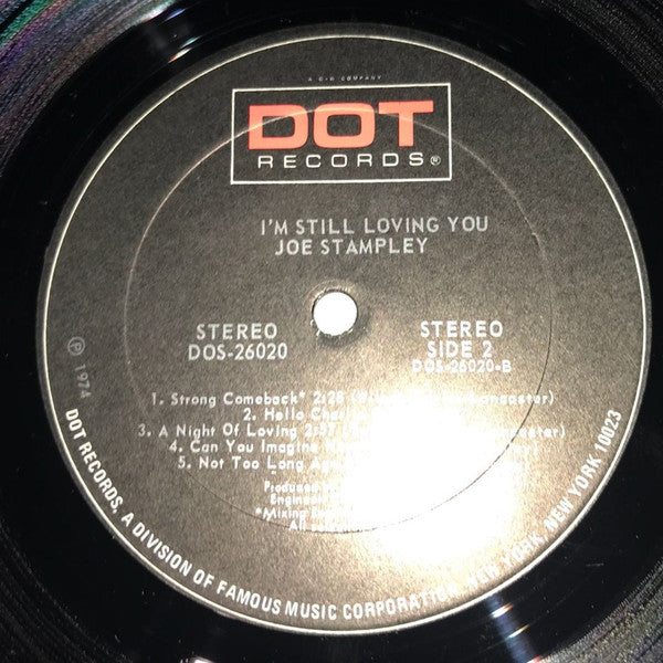 Joe Stampley : I'm Still Loving You (LP, Album, Son)