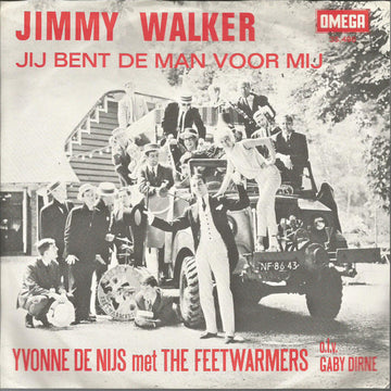 Yvonne de Nijs Met The Feetwarmers (3) o.l.v. Gaby Dirne : Jimmy Walker  (7", Single)