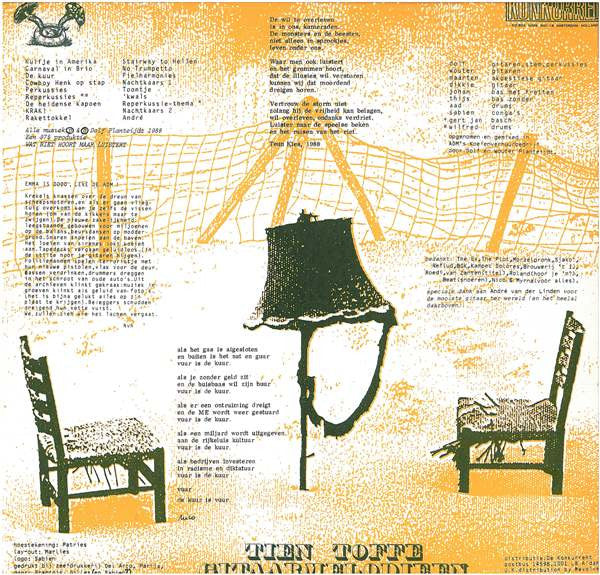 Dolf Planteijdt : Tien Toffe Gitaarmelodieen (Alle 13 Ongeveer Even Goed) (LP)