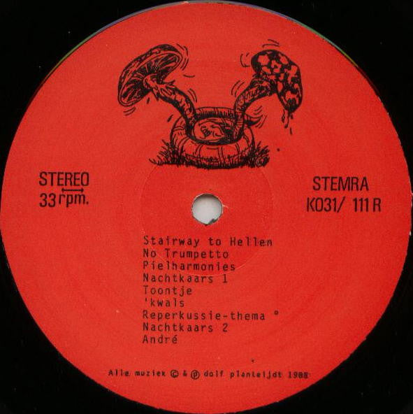 Dolf Planteijdt : Tien Toffe Gitaarmelodieen (Alle 13 Ongeveer Even Goed) (LP)