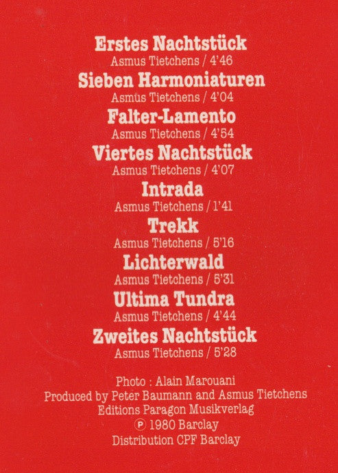 Asmus Tietchens : Nachtstücke (Expressions Et Perspectives Sonores Intemporelles) (LP, Album)