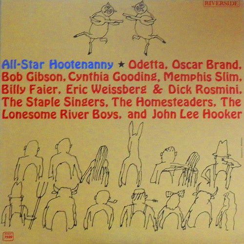 Various : All-Star Hootenanny  (LP, Comp, Mono)