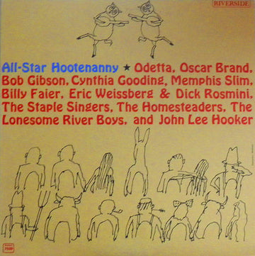 Various : All-Star Hootenanny  (LP, Comp, Mono)