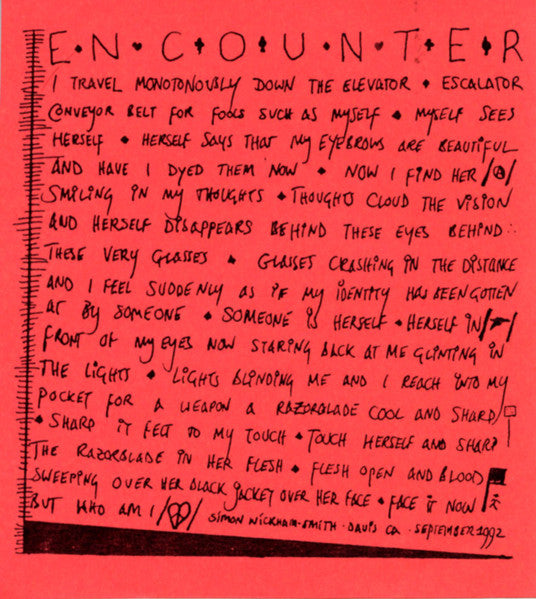 Simon Wickham-Smith / Richard Youngs* And A Band : Zene / Salivating Regina (7")