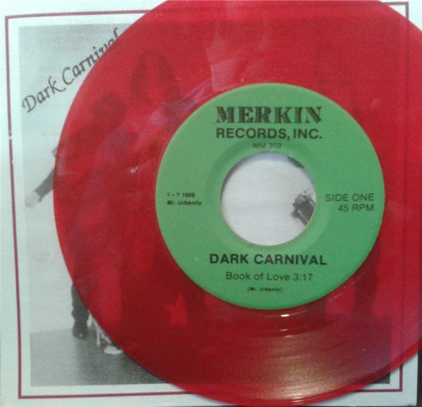 Dark Carnival (4) : Book Of Love (7", Single, Num, red)