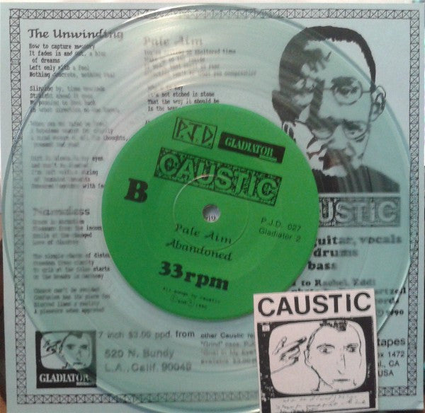 Caustic (21) : Caustic (7", EP, Lig)