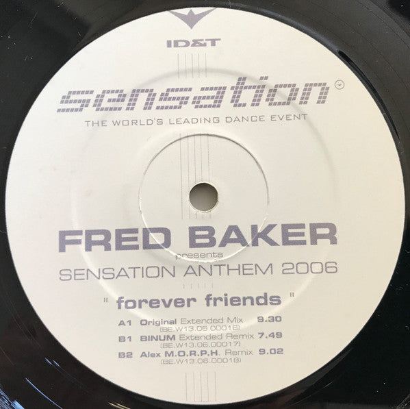 Fred Baker : Forever Friends (12", Ltd)