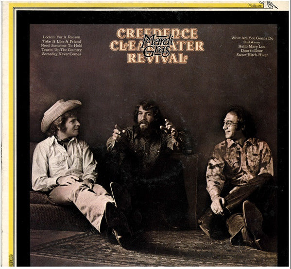 Creedence Clearwater Revival : Mardi Gras (LP, Album, RE)