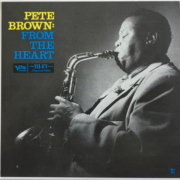 Pete Brown (2) : From The Heart (LP, Album, Mono)