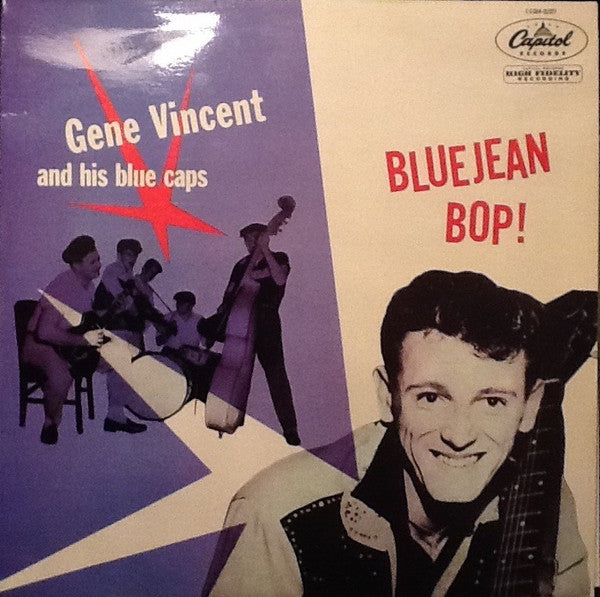 Gene Vincent & His Blue Caps : Bluejean Bop (LP, Album, Mono, RE)