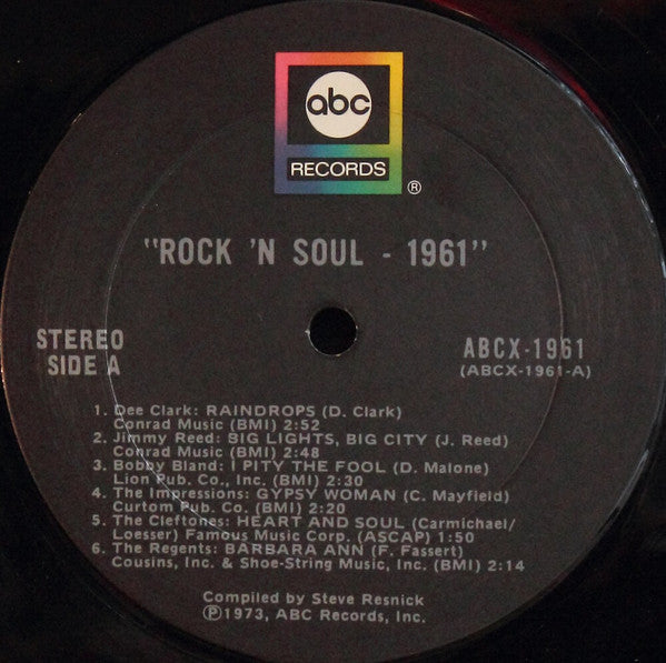 Various : Rock 'N' Soul 1961 (LP, Comp)