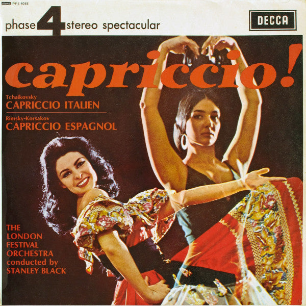Pyotr Ilyich Tchaikovsky / Nikolai Rimsky-Korsakov, London Festival Orchestra Conducted By Stanley Black : Capriccio! (LP, Album)