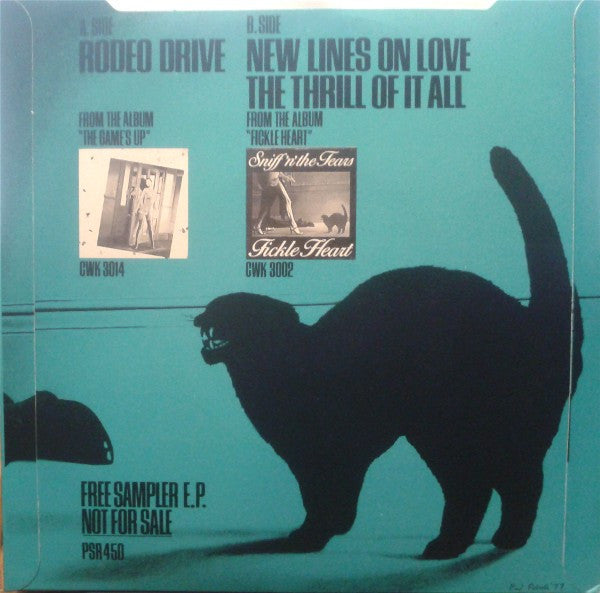 Sniff 'n' the Tears : One Love (7", Single + 7", EP, Smplr)