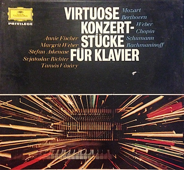 Various : Virtuose Konzertstücke Für Klavier (2xLP, Comp + Box)