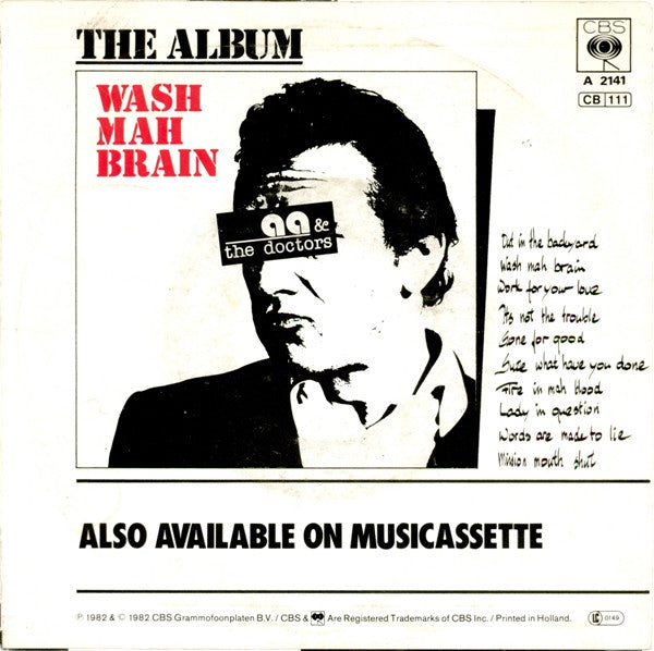 AA & The Doctors : Not The Trouble (7", Single)