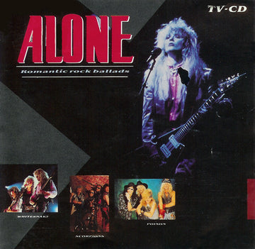 Various : Alone - Romantic Rock Ballads (CD, Comp)